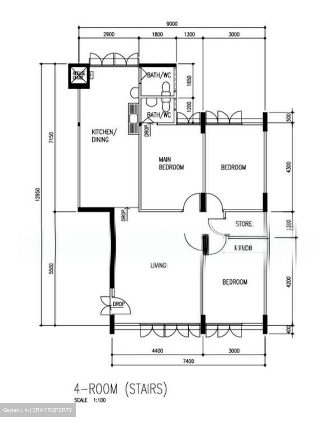 Blk 204 Ang Mo Kio View (Ang Mo Kio), HDB 4 Rooms #578066071
